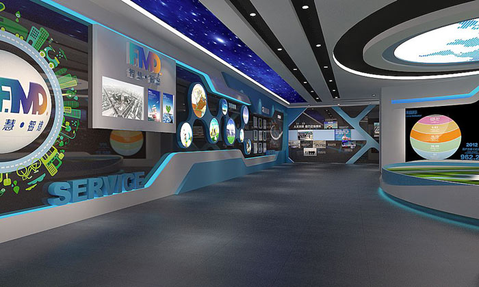 展會策劃設(shè)計中展廳玻璃運用和燈光照明的基本原則